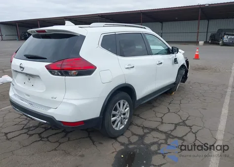 2017 Nissan Rogue Sv из США, поврежденный, VIN KNMAT2MT4HP598673